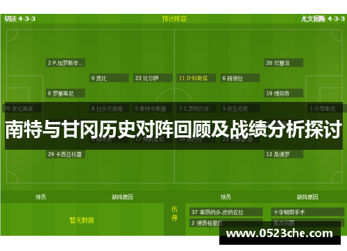 南特与甘冈历史对阵回顾及战绩分析探讨